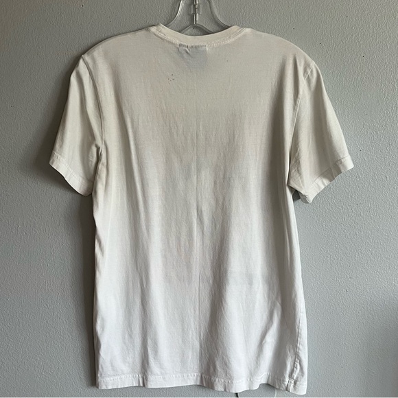 Adidas Originals Men’s Medium Big Logo Samba White T Shirt - Picture 3 of 6